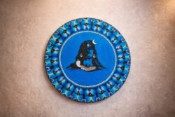 Handcrafted Shiv Mandala Wall Art (शिव मंडल कला) – Lord Mahadev Spiritual Home Décor
