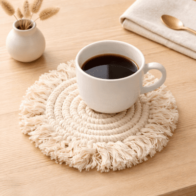 Cotton Rope Table Coasters