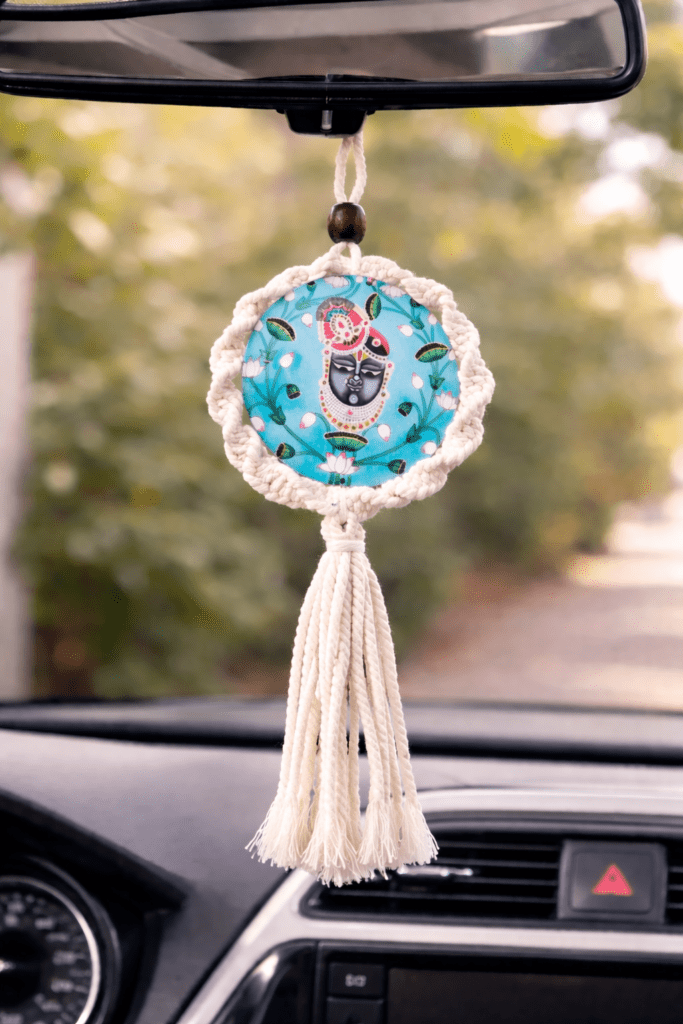 Spiritual Rear View Mirror Charm