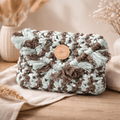 Macramé Small Purse with Tassel