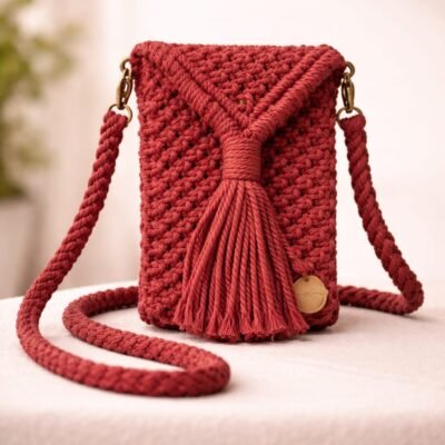 Boho Crossbody Phone Pouch