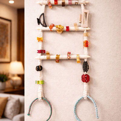Macramé Wall Organizer