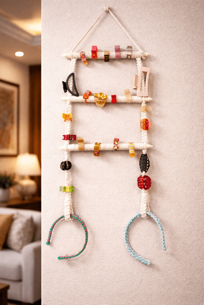 Macramé Wall Organizer