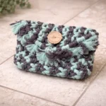 Handmade Macramé Mini Purse | Boho Knot Style Small Hand Bag