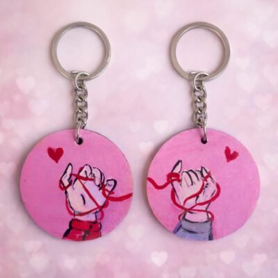 Pink Artistic Love Design