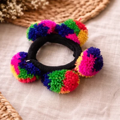 Multicolor Elastic Hair Tie