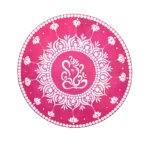 Pink Ganpati Wall Decor