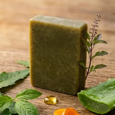neem_tulsi_haldi_aloevera Haldi soap