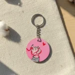 Pink Artistic Love Design