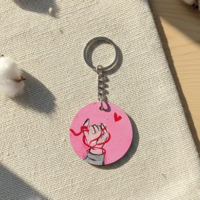 Pink Artistic Love Design