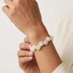 Handmade Pearl Bracelet for Women Elegant Bridal & Party Wear Jewelry Premium Beaded Pearl Bracelet