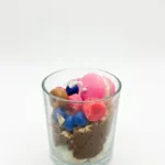 Mixed Dessert-Style Scented Wax Handcrafted Candle – Macaron, Berries & Chocolate Cup Candle