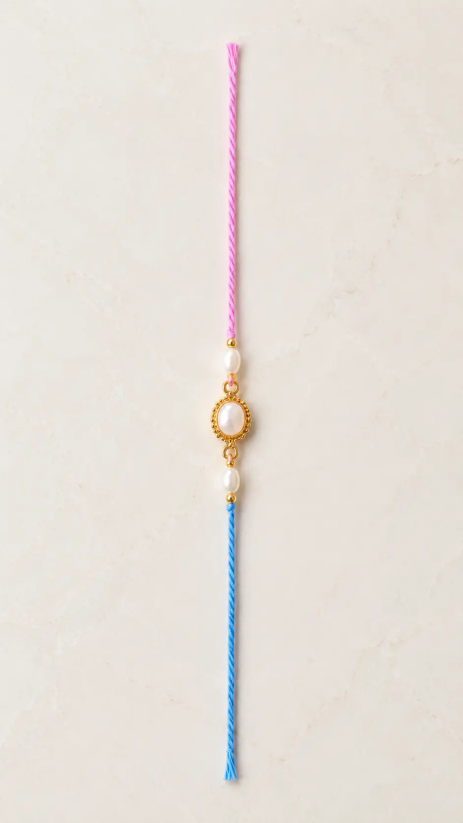 Traditional Handmade Pearl Rakhi