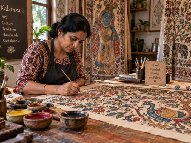 What Is Kalamkari? The Ancient Indian Art of Pen and Dye