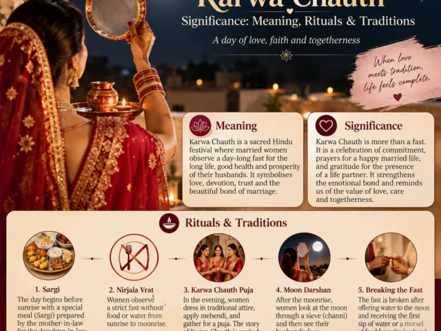 Karwa Chauth Significance: Meaning, Rituals & Traditions